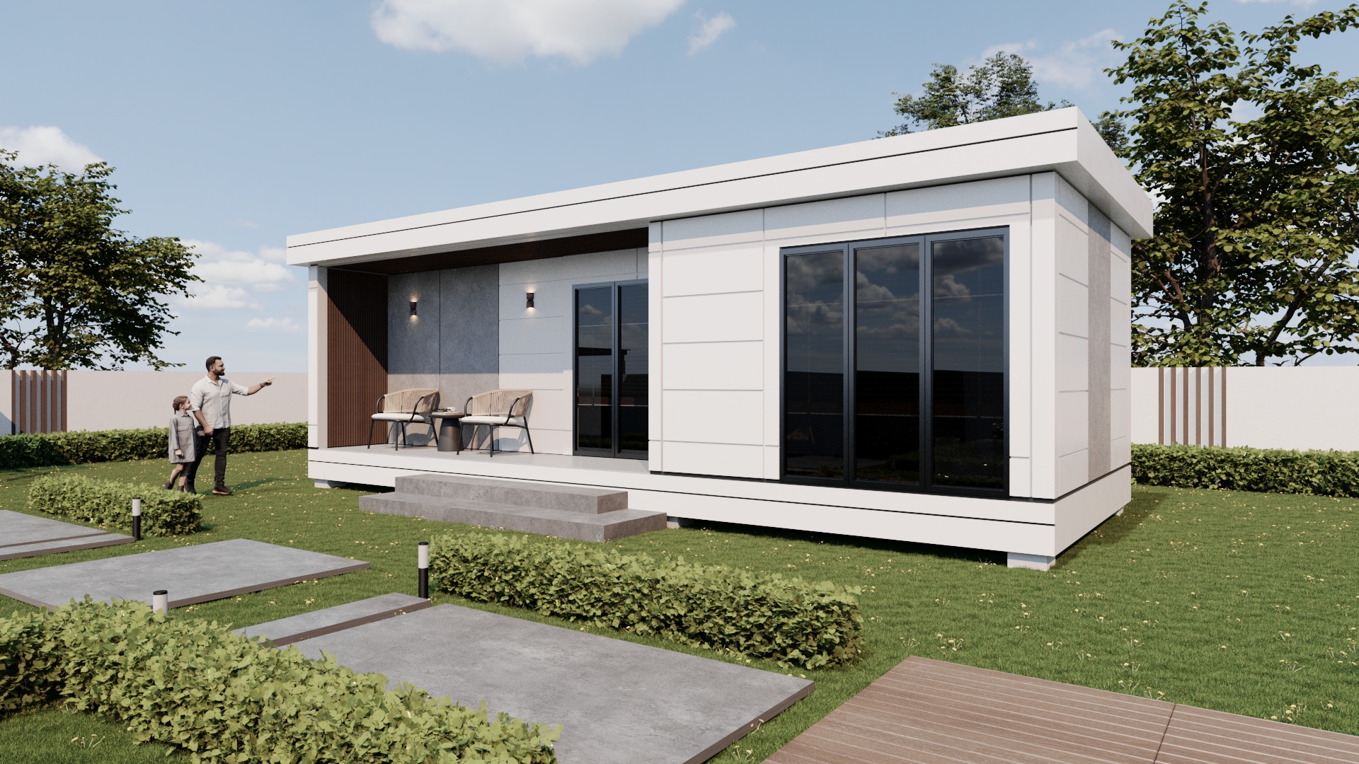 40 m2 Modüler Ev 1+0 