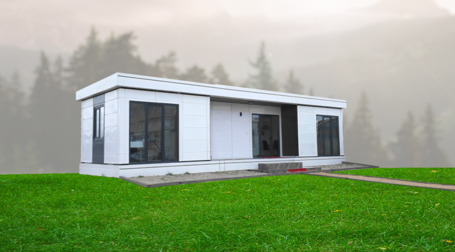 YAPKOY 1+1 Modüler Ev 55 m2